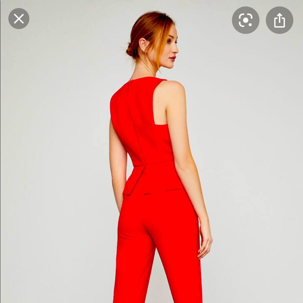 BCBG Red Body Suit